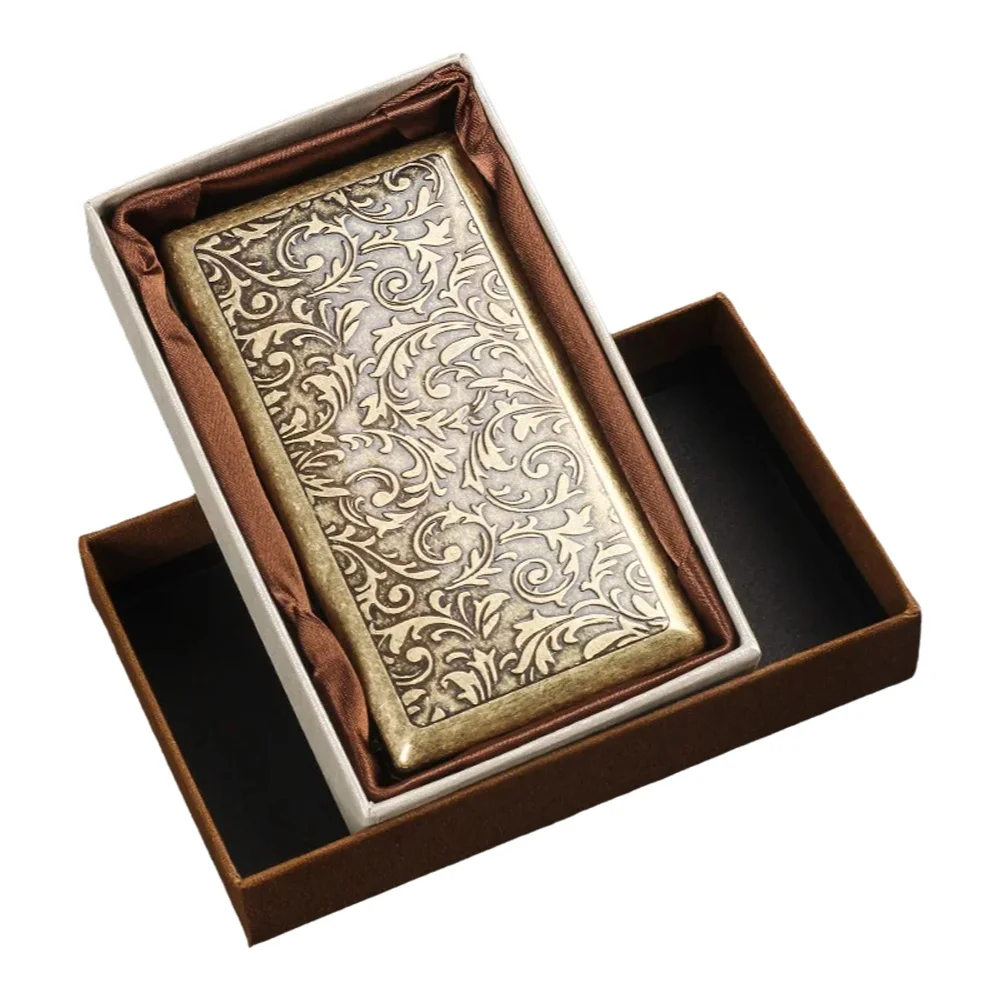 Slim Embossed Cigarette Case 2 - đánh giá và giá Smoking & Vaping Accessories